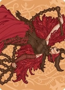 Image for Judith, the Scourge Diva Art Card (80) [Art Series: March of the Machine]