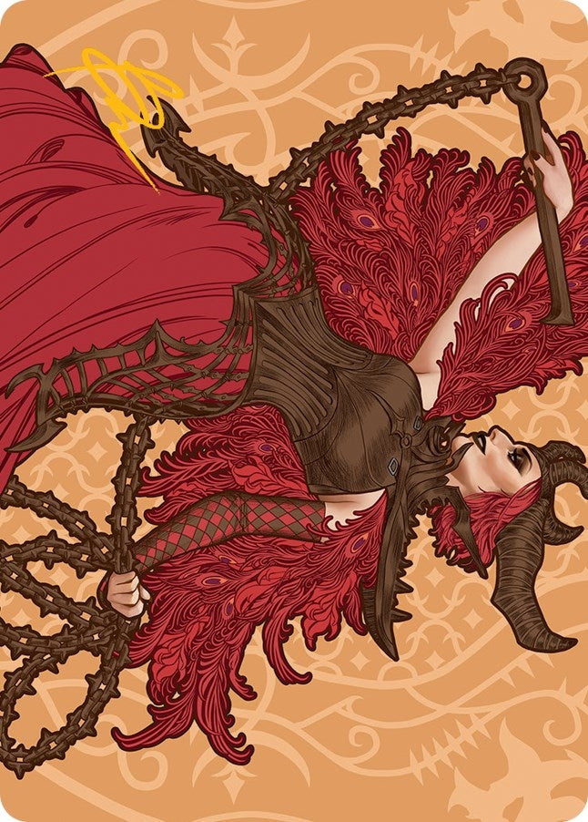 Image for Judith, the Scourge Diva Art Card (Gold-Stamped Signature) (80) [Art Series: March of the Machine]