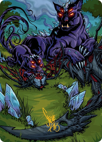 Image for Lurrus of the Dream-Den Art Card (Gold-Stamped Signature) (81) [Art Series: March of the Machine]