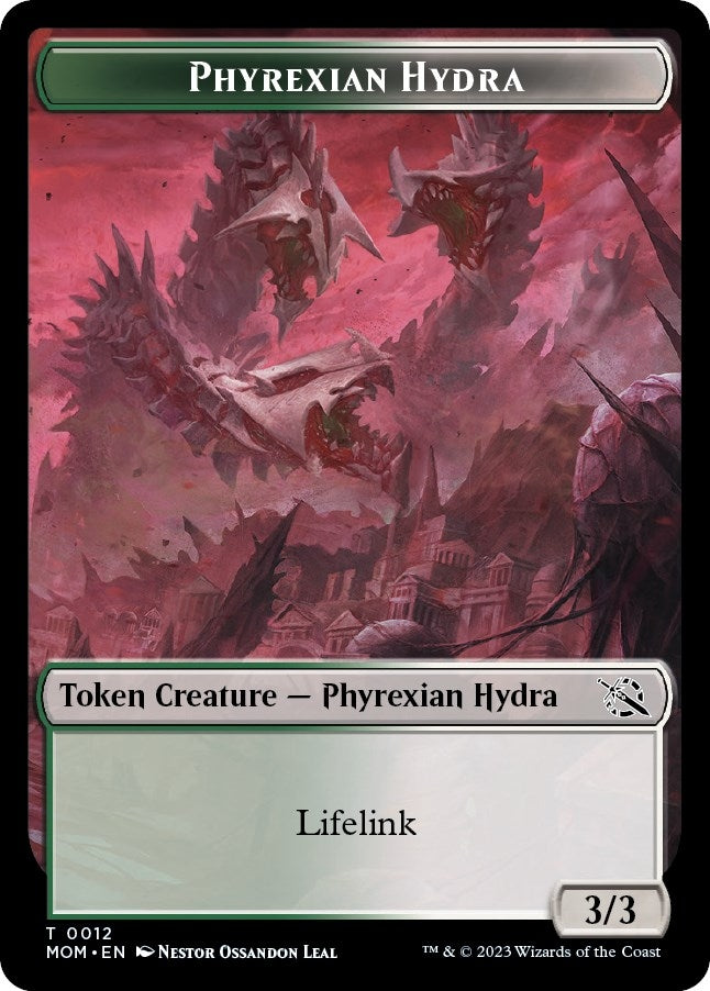 Image for Phyrexian Hydra Token (0012) (12) [March of the Machine]