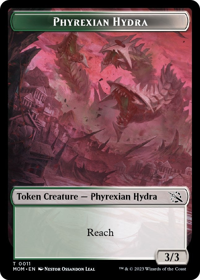 Image for Phyrexian Hydra Token (0011) (11) [March of the Machine]