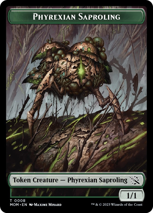 Image for Phyrexian Saproling Token (8) [March of the Machine]