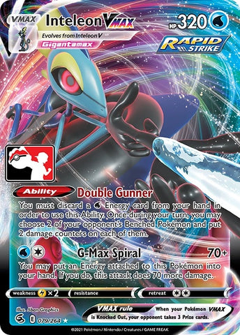 Image for Inteleon VMAX (079/264) [Prize Pack Series Cards]