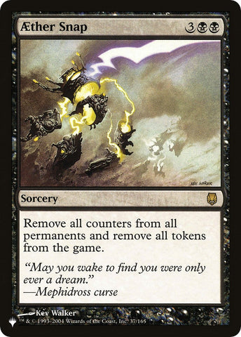 Image for Aether Snap (37) [The List Reprints]