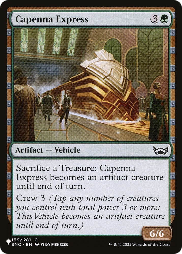 Image for Capenna Express (139) [The List Reprints]