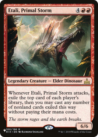Image for Etali, Primal Storm (100) [The List Reprints]