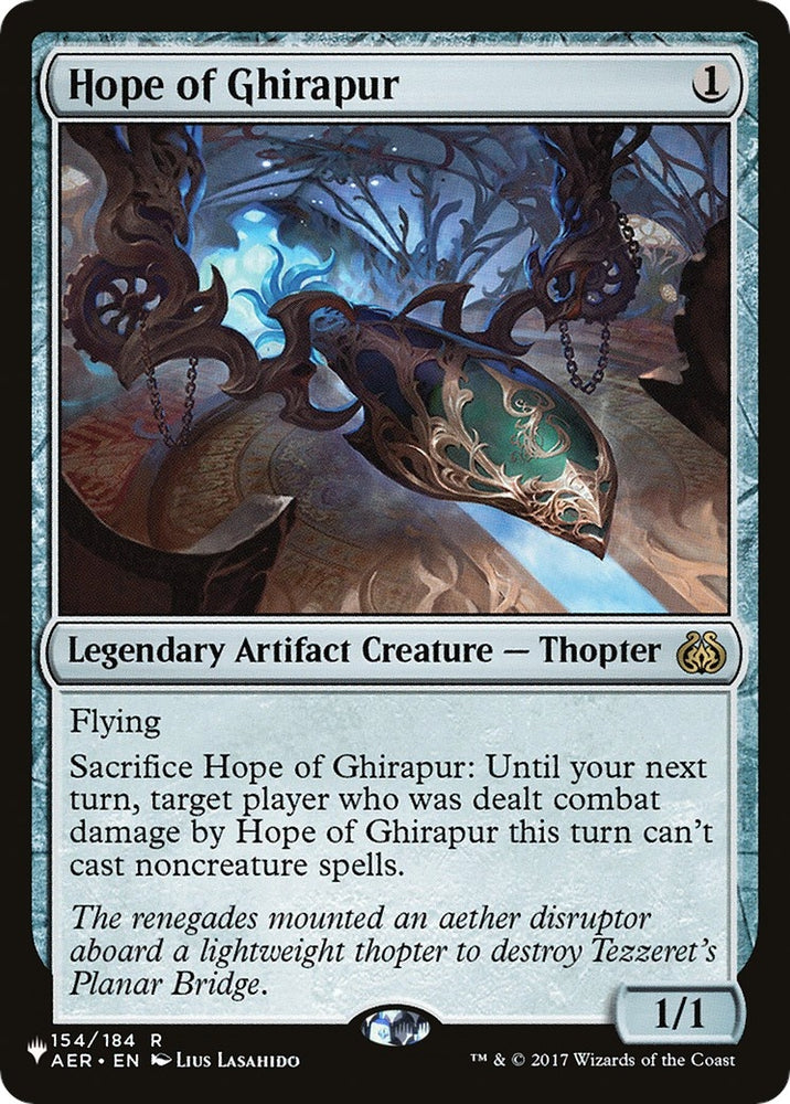 Image for Hope of Ghirapur (154) [The List Reprints]