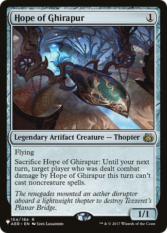 Image for Hope of Ghirapur (154) [The List Reprints]