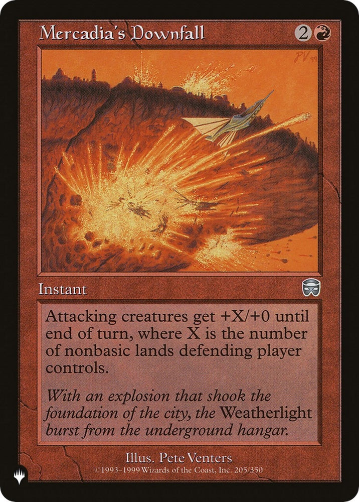 Image for Mercadia's Downfall (205) [The List Reprints]