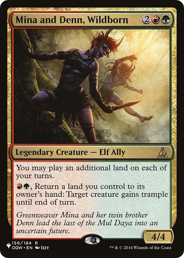 Image for Mina and Denn, Wildborn (156) [The List Reprints]