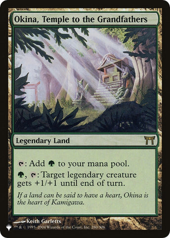 Image for Okina, Temple to the Grandfathers (280) [The List Reprints]