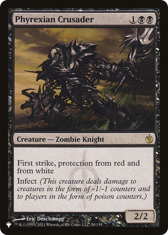 Image for Phyrexian Crusader (50) [The List Reprints]