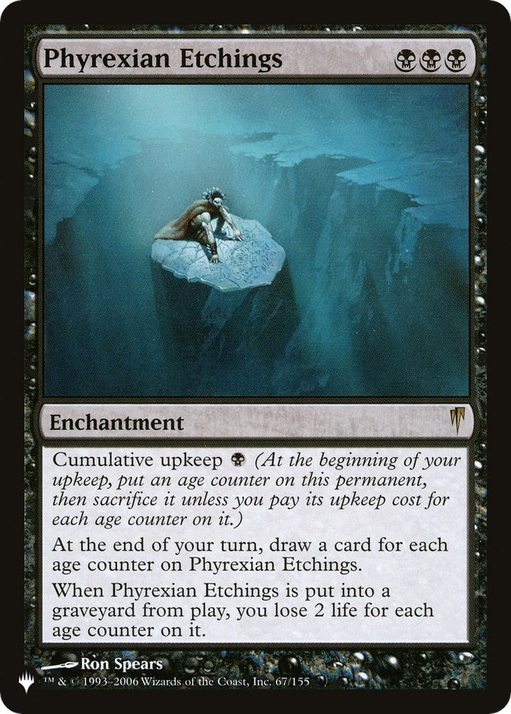 Image for Phyrexian Etchings (67) [The List Reprints]