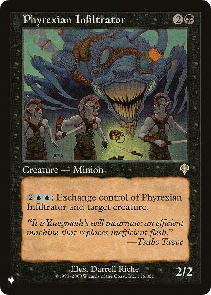 Image for Phyrexian Infiltrator (116) [The List Reprints]