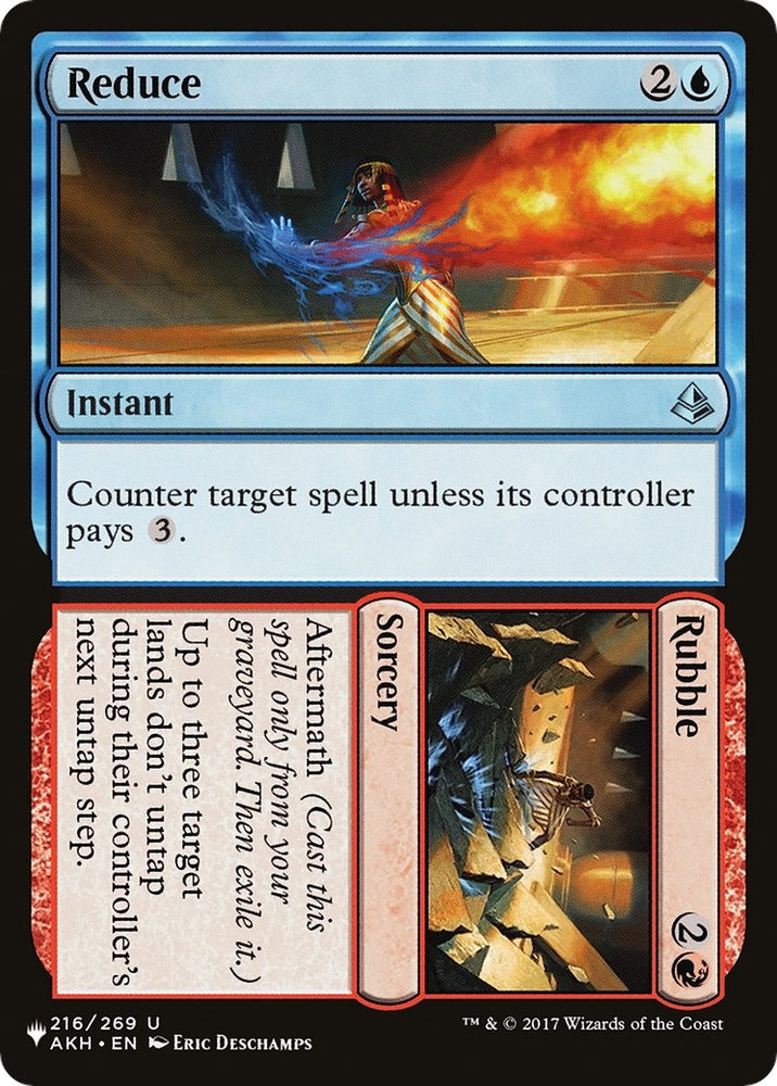 Image for Reduce // Rubble (216) [The List Reprints]