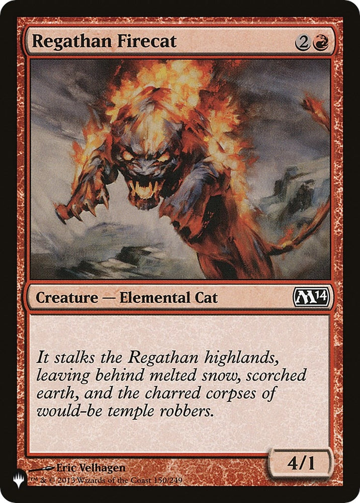 Image for Regathan Firecat (150) [The List Reprints]
