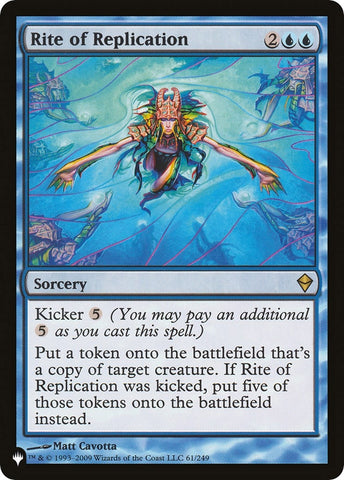 Image for Rite of Replication (ZEN) (61) [The List Reprints]