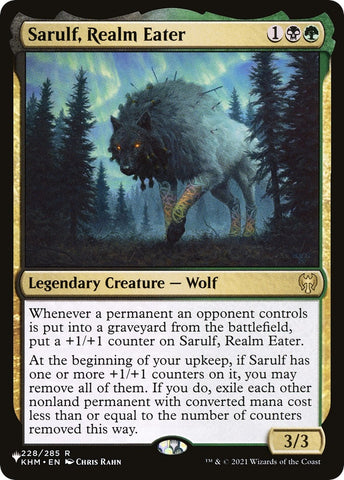 Image for Sarulf, Realm Eater (228) [The List Reprints]