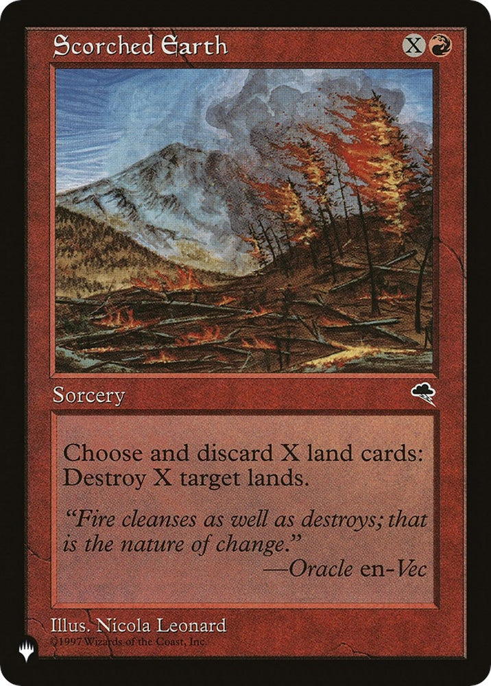 Image for Scorched Earth (200) [The List Reprints]