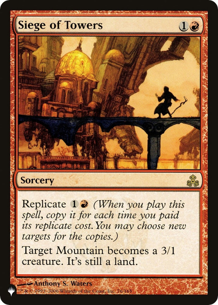Image for Siege of Towers (76) [The List Reprints]