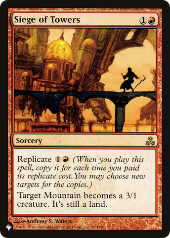 Image for Siege of Towers (76) [The List Reprints]