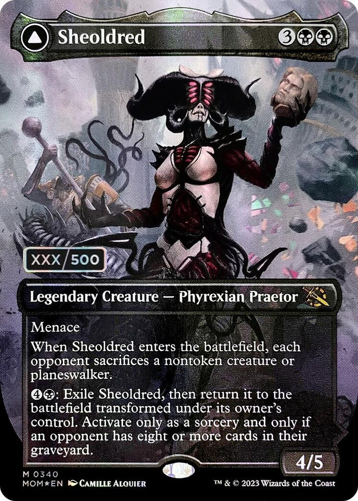 Image for Sheoldred (Serial Numbered) (340) [March of the Machine]