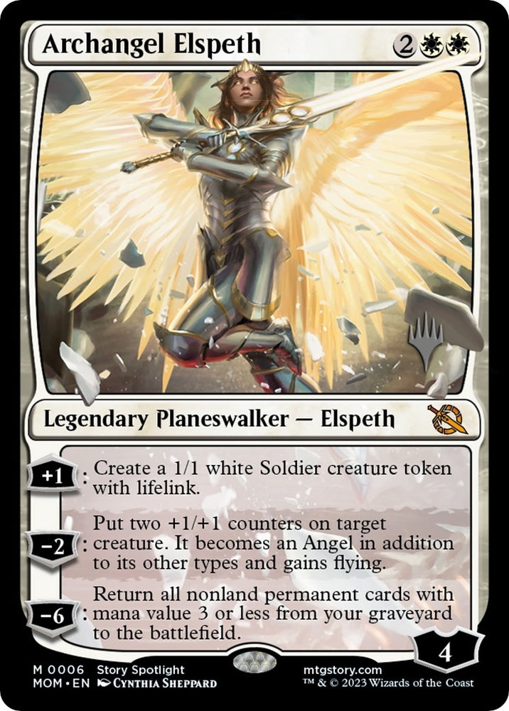 Image for Archangel Elspeth (6) [Promo Pack: March of the Machine]