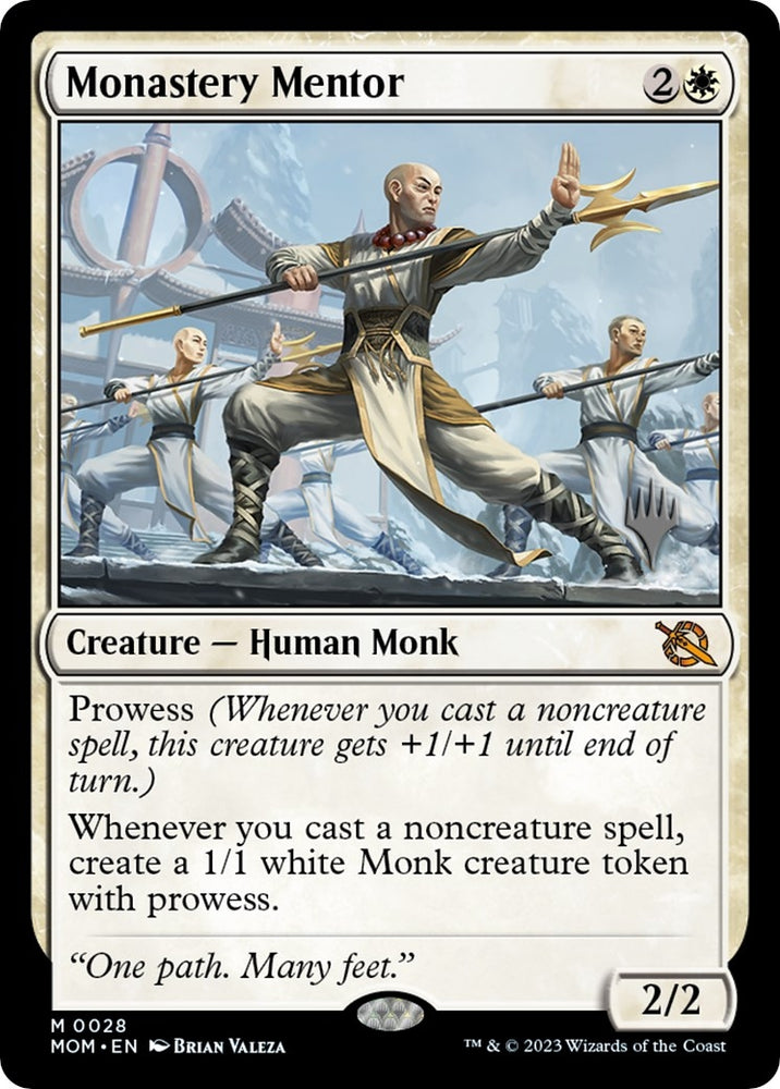Image for Monastery Mentor (28) [Promo Pack: March of the Machine]