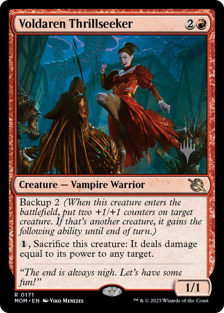 Image for Voldaren Thrillseeker (171) [Promo Pack: March of the Machine]