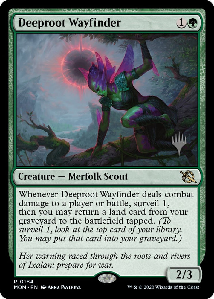 Image for Deeproot Wayfinder (184) [Promo Pack: March of the Machine]