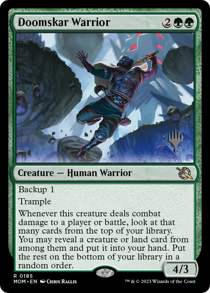 Image for Doomskar Warrior (185) [Promo Pack: March of the Machine]