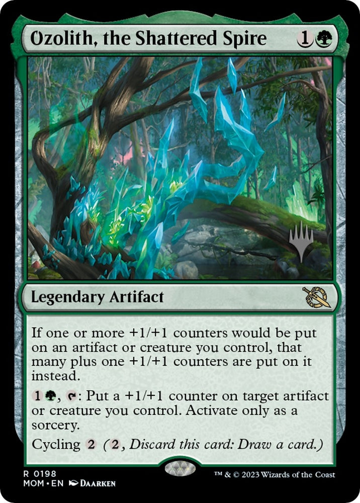 Image for Ozolith, the Shattered Spire (198) [Promo Pack: March of the Machine]