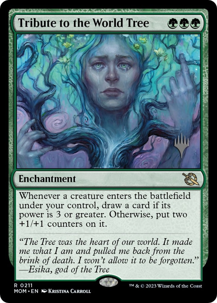 Image for Tribute to the World Tree (211) [Promo Pack: March of the Machine]
