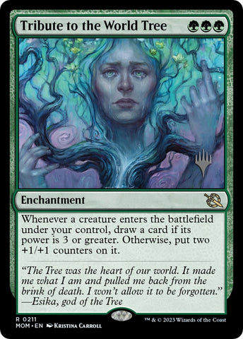 Image for Tribute to the World Tree (211) [Promo Pack: March of the Machine]