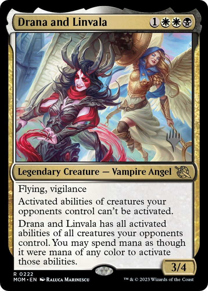 Image for Drana and Linvala (222) [Promo Pack: March of the Machine]