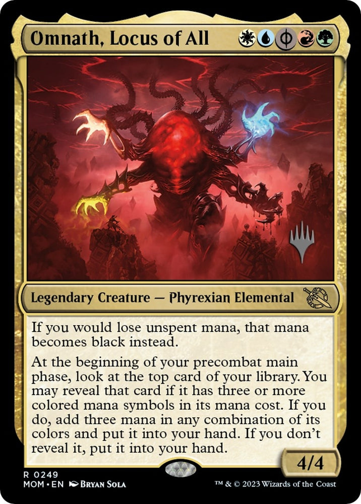 Image for Omnath, Locus of All (249) [Promo Pack: March of the Machine]