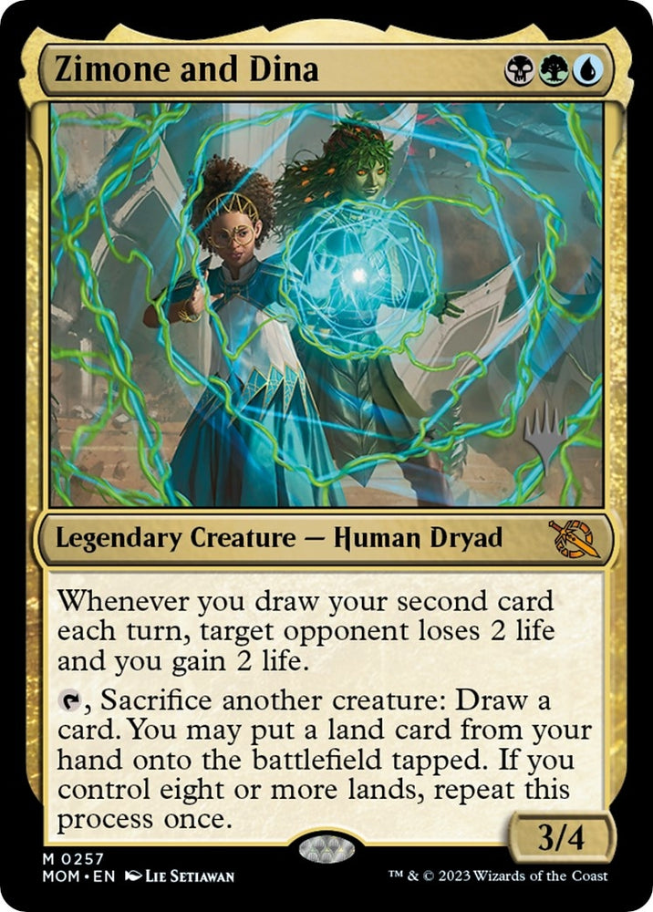 Image for Zimone and Dina (257) [Promo Pack: March of the Machine]