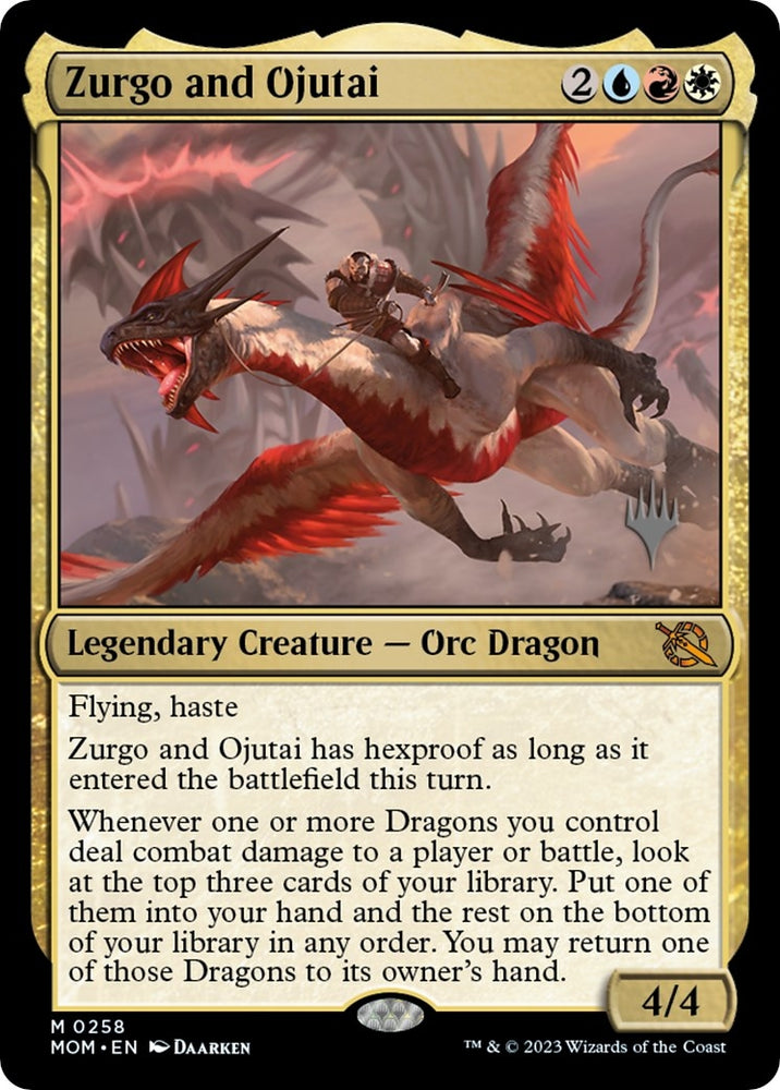 Image for Zurgo and Ojutai (258) [Promo Pack: March of the Machine]