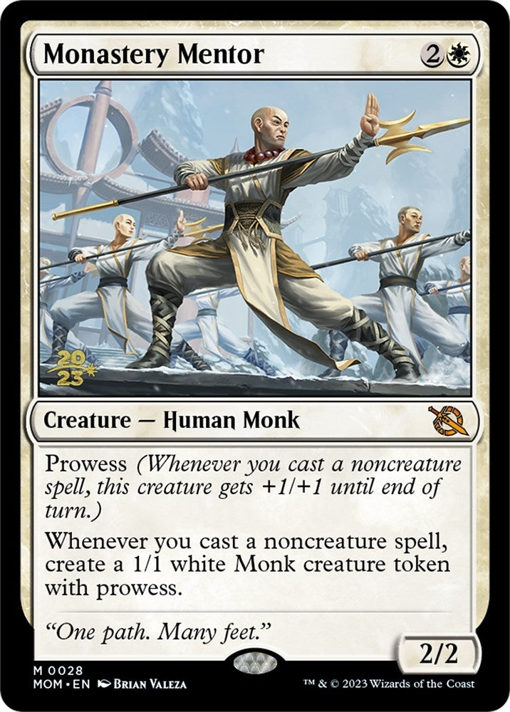 Image for Monastery Mentor (28) [Prerelease Cards]