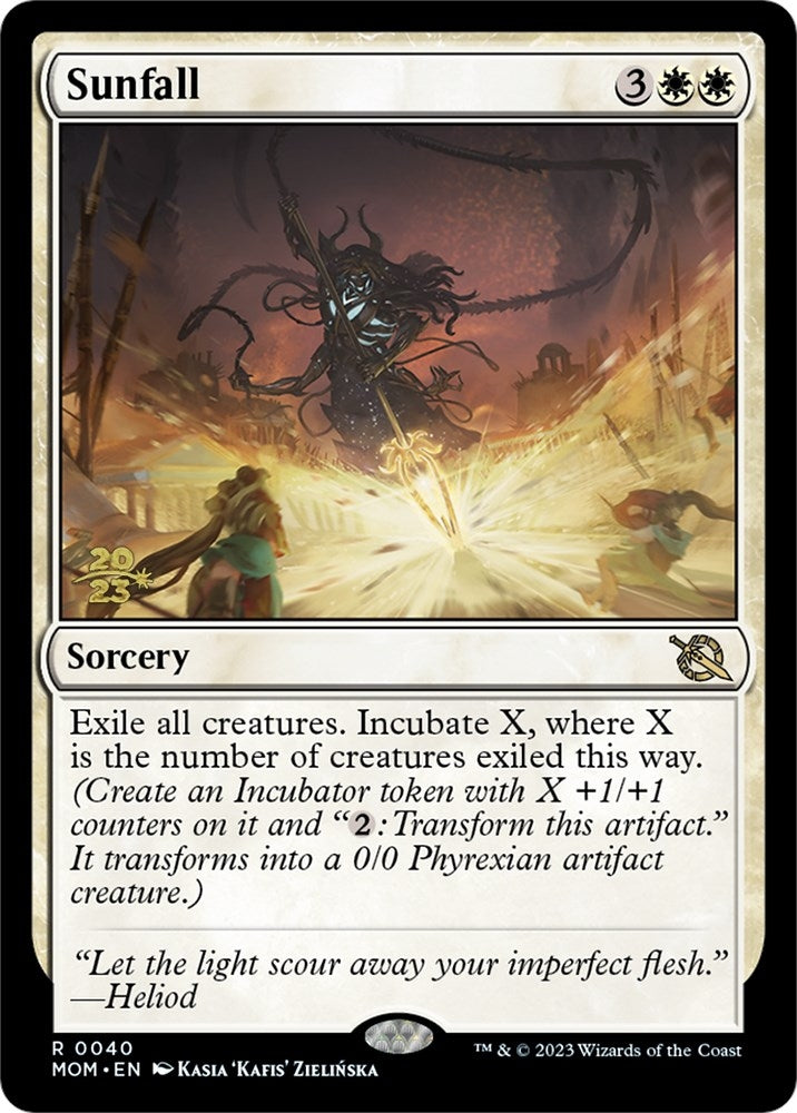 Image for Sunfall (40) [Prerelease Cards]
