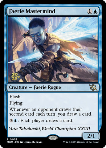 Image for Faerie Mastermind (58) [Prerelease Cards]