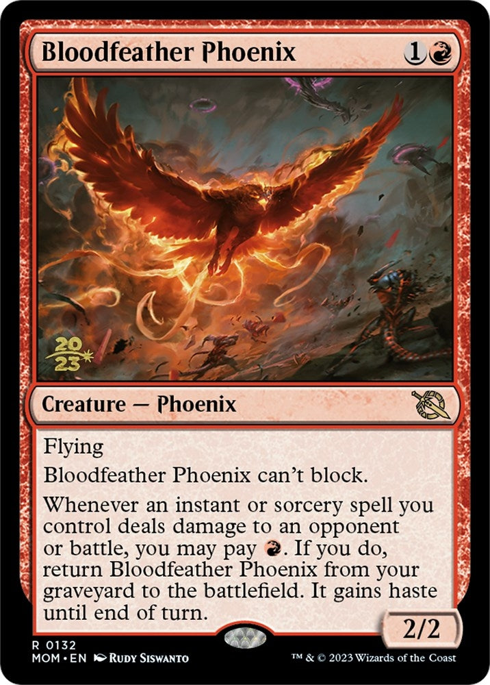 Image for Bloodfeather Phoenix (132) [Prerelease Cards]