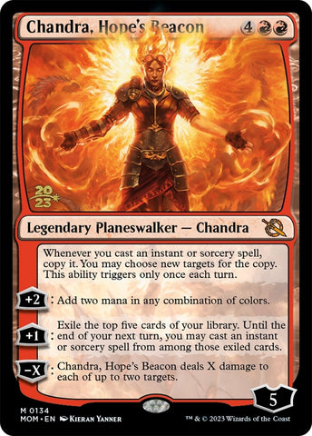 Image for Chandra, Hope's Beacon (134) [Prerelease Cards]