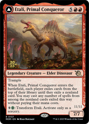 Image for Etali, Primal Conqueror (137) [Prerelease Cards]