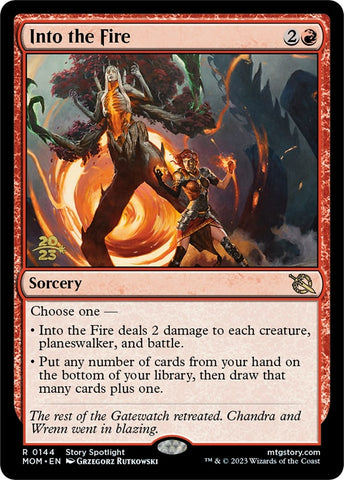 Image for Into the Fire (144) [Prerelease Cards]