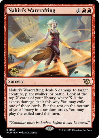 Image for Nahiri's Warcrafting (155) [Prerelease Cards]