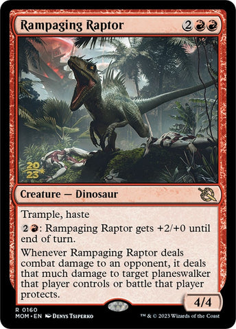 Image for Rampaging Raptor (160) [Prerelease Cards]