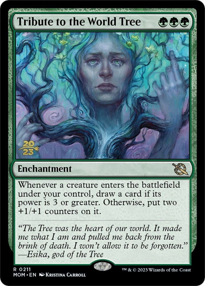 Image for Tribute to the World Tree (211) [Prerelease Cards]