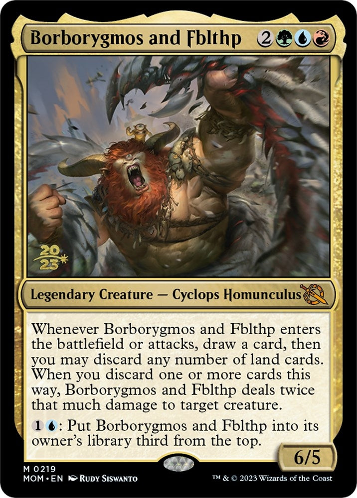 Image for Borborygmos and Fblthp (219) [Prerelease Cards]