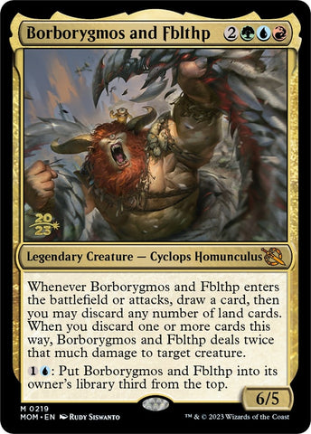 Image for Borborygmos and Fblthp (219) [Prerelease Cards]